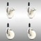 Service Caster 4 Inch 316SS Nylon Swivel 1 Inch Expanding Stem Caster Lock Brake SCC, 2PK SCC-SS316TTLEX20S414-NYS-2-S-2-1 - alternate 1